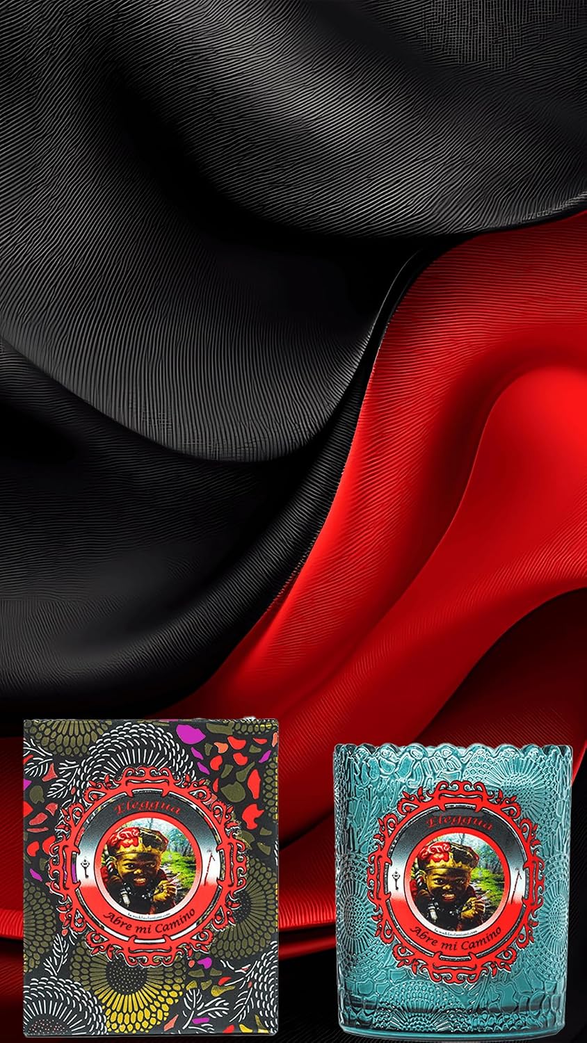 Vela Premium para Eleguá, Santería y Orishas. Apertura de Caminos. Y para Altares, Oración y Decoración Espiritual. Premium Elegua Candle for Santeria & Orishas, Road Opening and Protection.