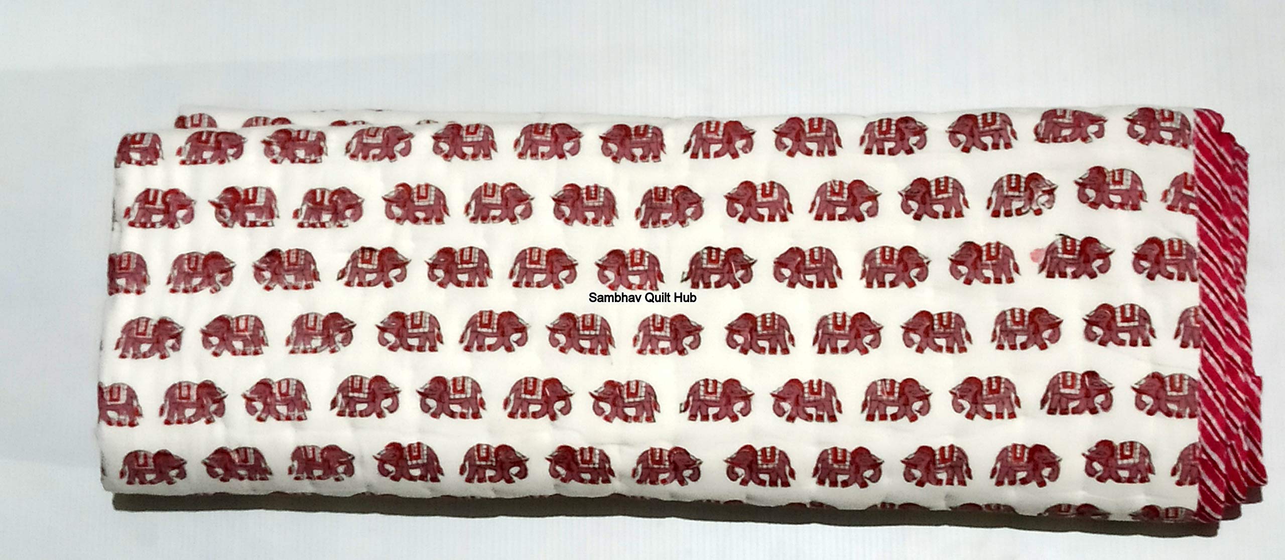 Colcha reversible de algodón con retazos acolchados, manta para bebés y niños pequeños, manta para bebé, multicolor, unisex, regalo para bebé, decoración india, súper suave y cálida para sofá y sofá,