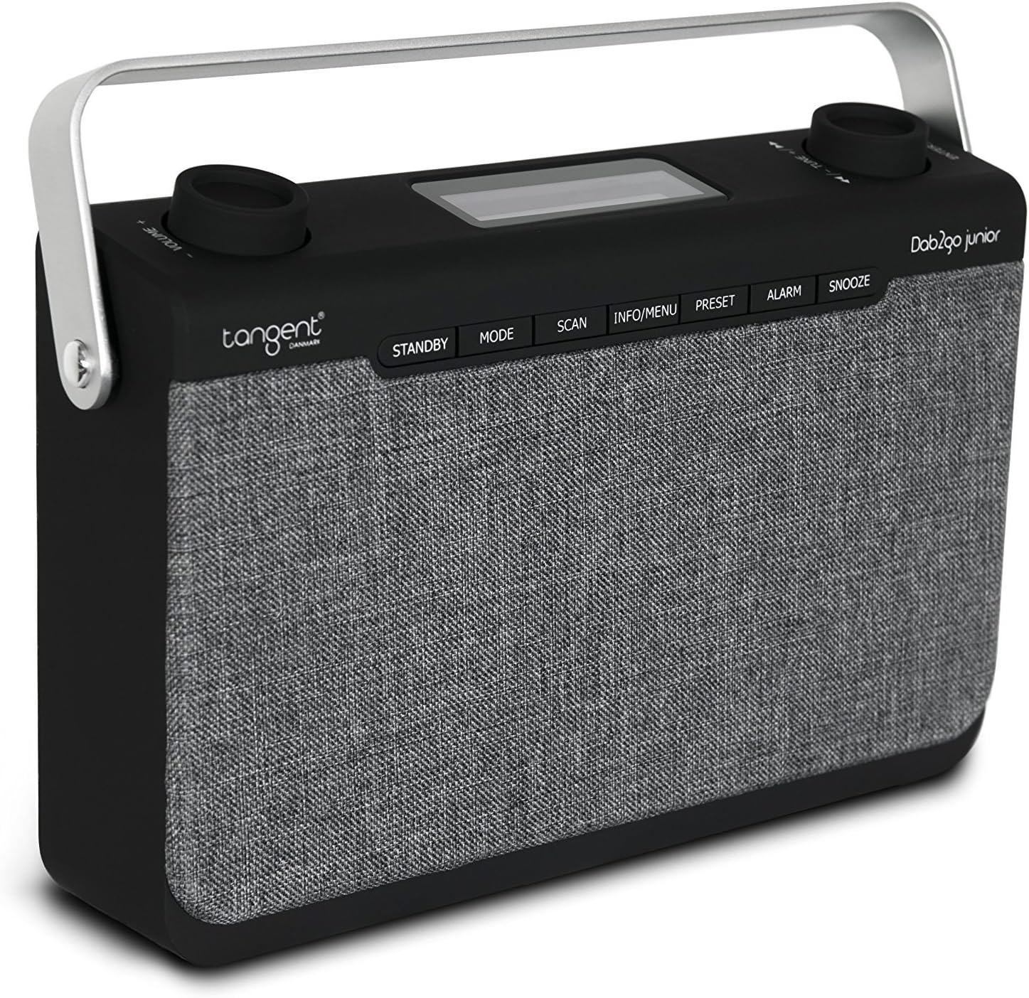 Tangent DAB2go Junior Portable Bluetooth Radio (DAB/DAB+/FM) - Black/Grey