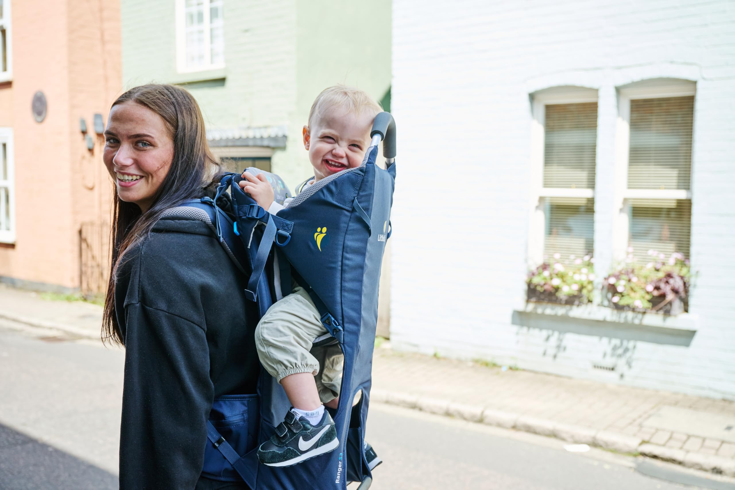 LittleLife Ranger Porte-bébé et enfant, bleu marine, taille unique