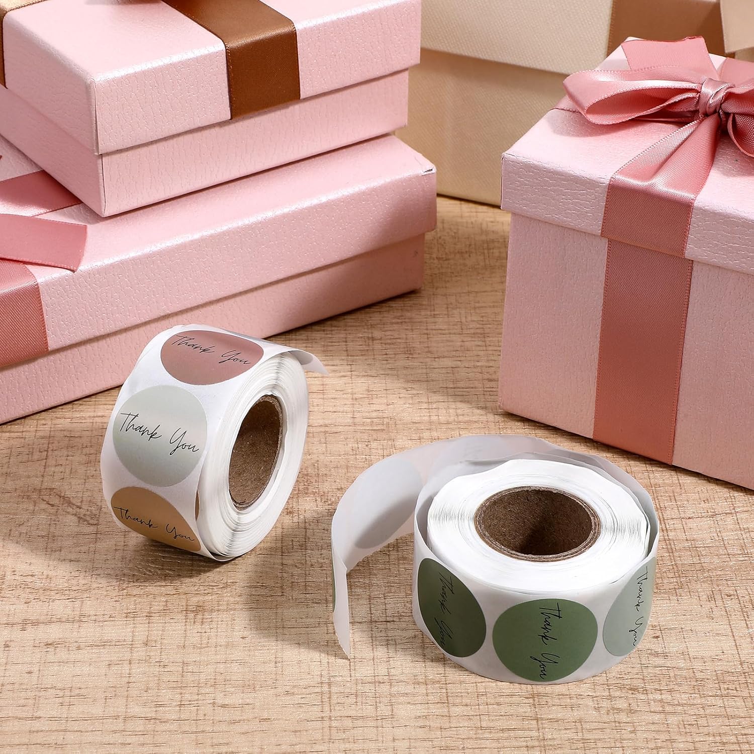 1000 Pcs Thank You Sticker, 1inch Small Business Stickers, Self-Adhesive Labels for Supporting My Business Supplies Packing,Envelopes,Gift Wraps Party and Crafts - Image 6