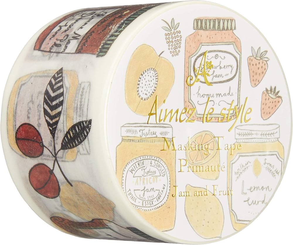 Amazon | エメルスタイル マスキングテープ プリマテ ワイド ジャム