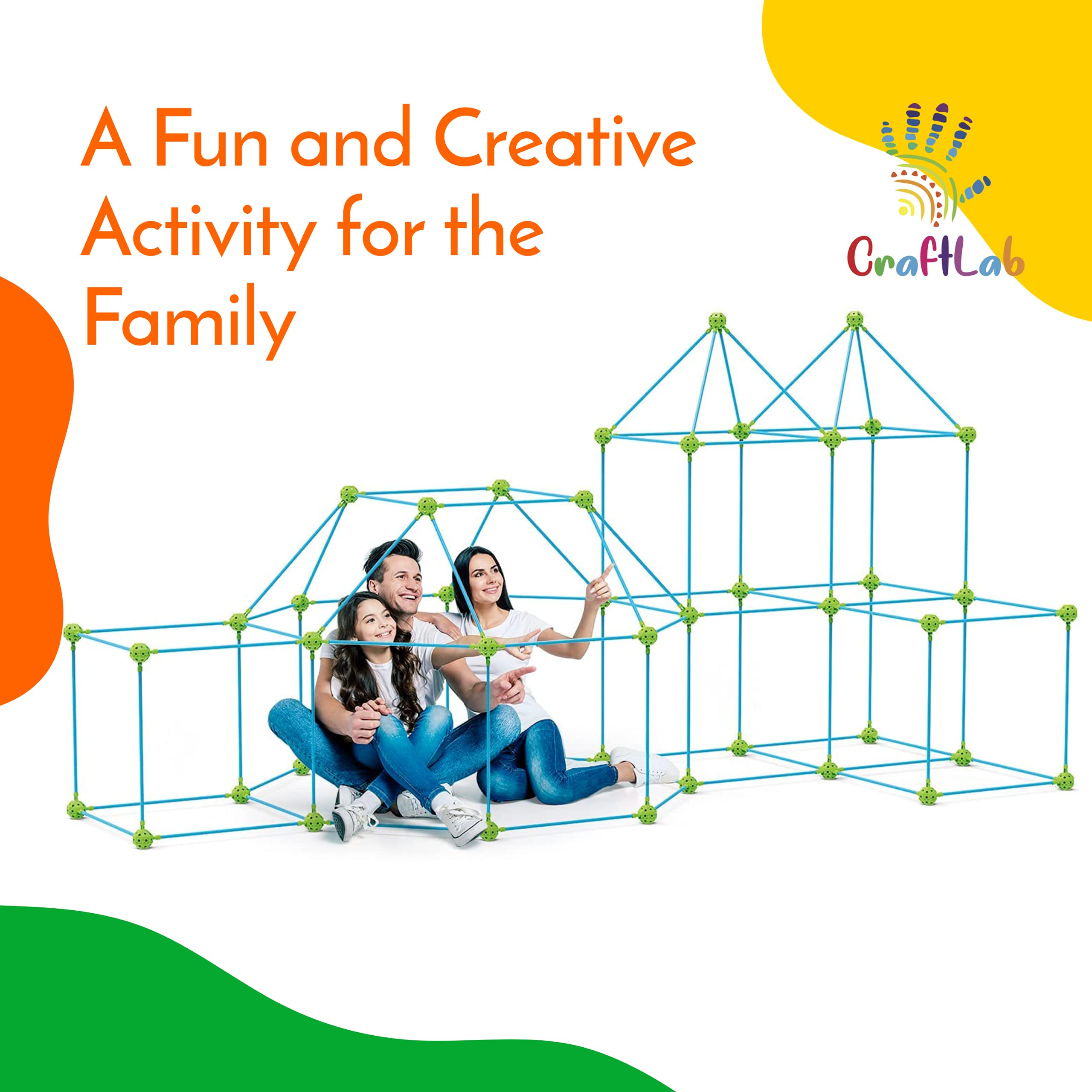 Craftlab Den Building Kit Educational Kids Construction Toys Diy