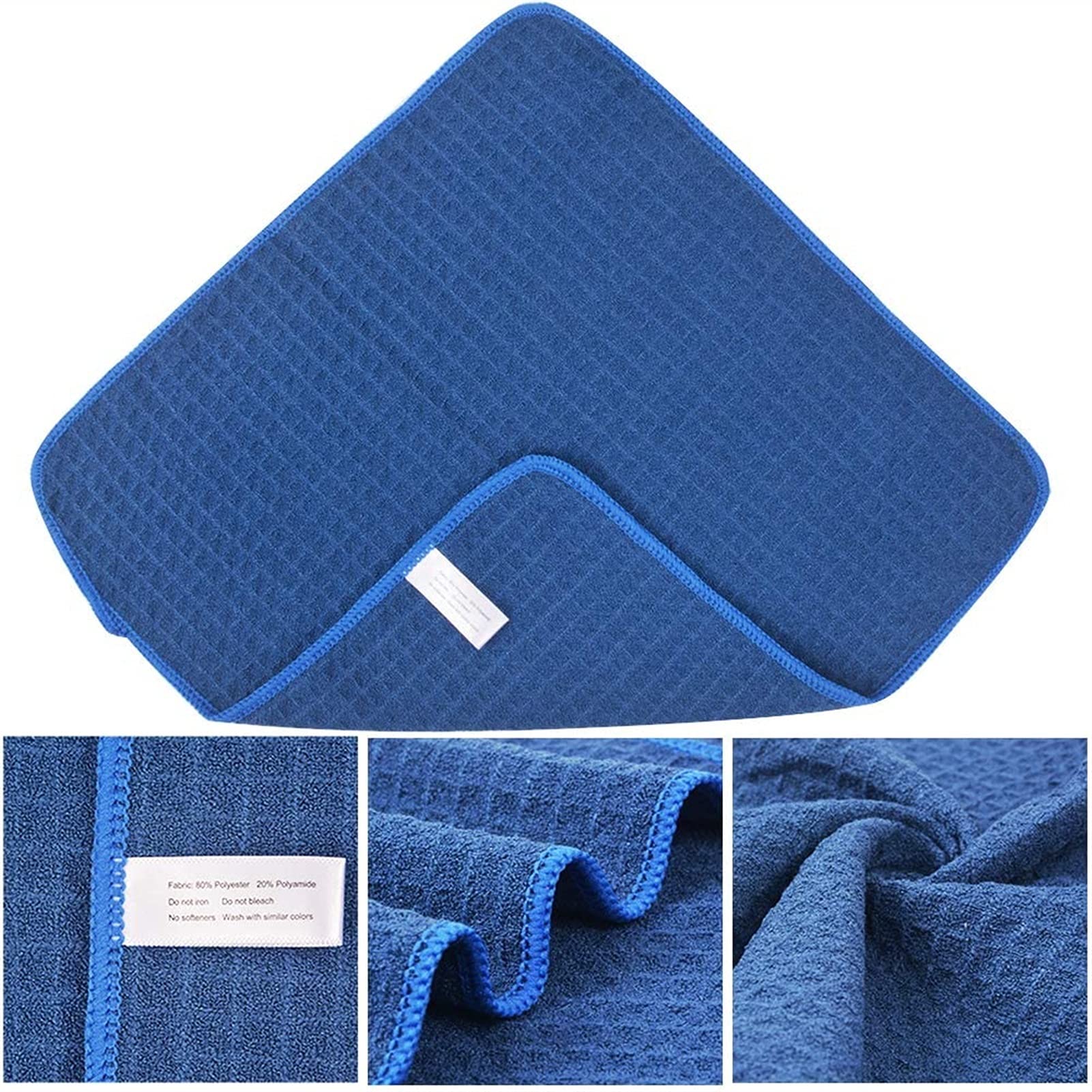 Home Microfiber Dish Panni in microfibra Tessuto da cucina Piatti da cucina stracci Ultra Assorbente Odore GRATUITA (Color : Mixed color, Specification : 12 pieces)