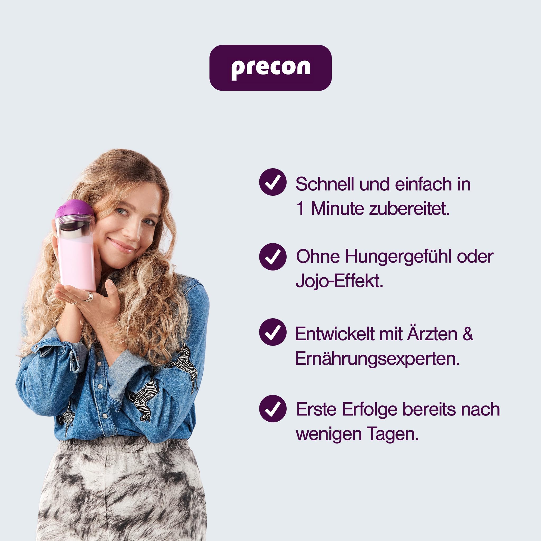 Precon BCM Diät Shake zum Abnehmen – Cappuccino – 24 Portionen (480 g) – Mahlzeitenersatz für eine gewichtskontrollierende Ernährung
