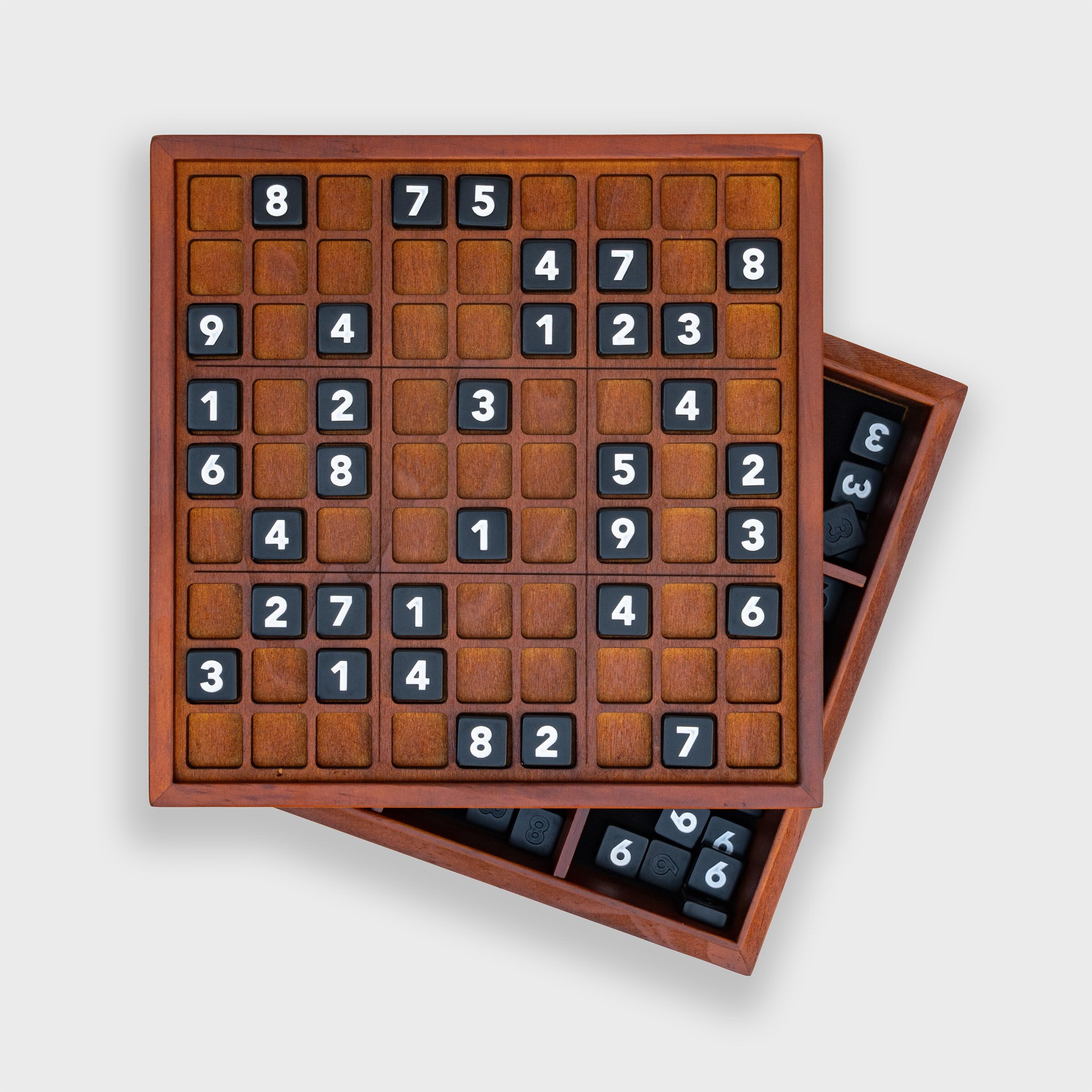 レトロ　ゲーム　パズル　英国製 Amazon.co.jp: Iron & Glory デラックス木製数独パズルゲーム - 頭の