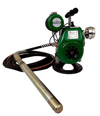 SWADESI KRAFTS Concrete Vibration Machine Petrol Needle | Concrete Vibrator a1, 220 Volts (70 L x 50 W x 50 H), Green