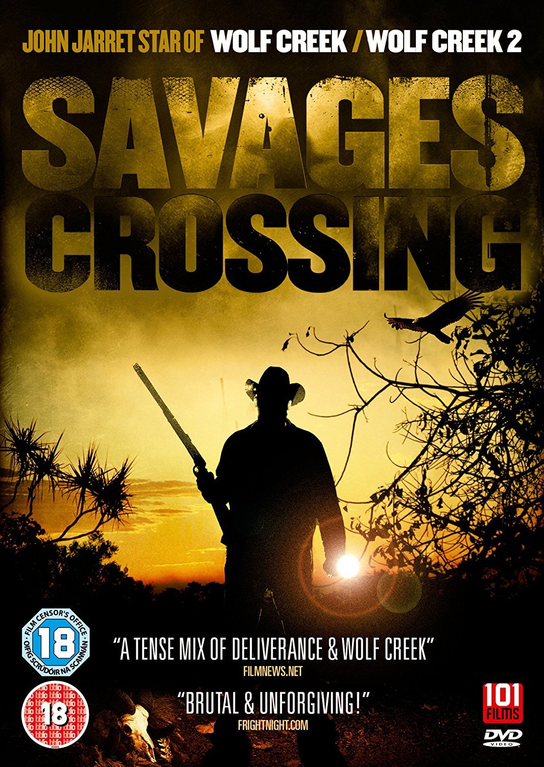 Savages Crossing DVD (2014) Horror Brand New & Sealed **FREE P&P**