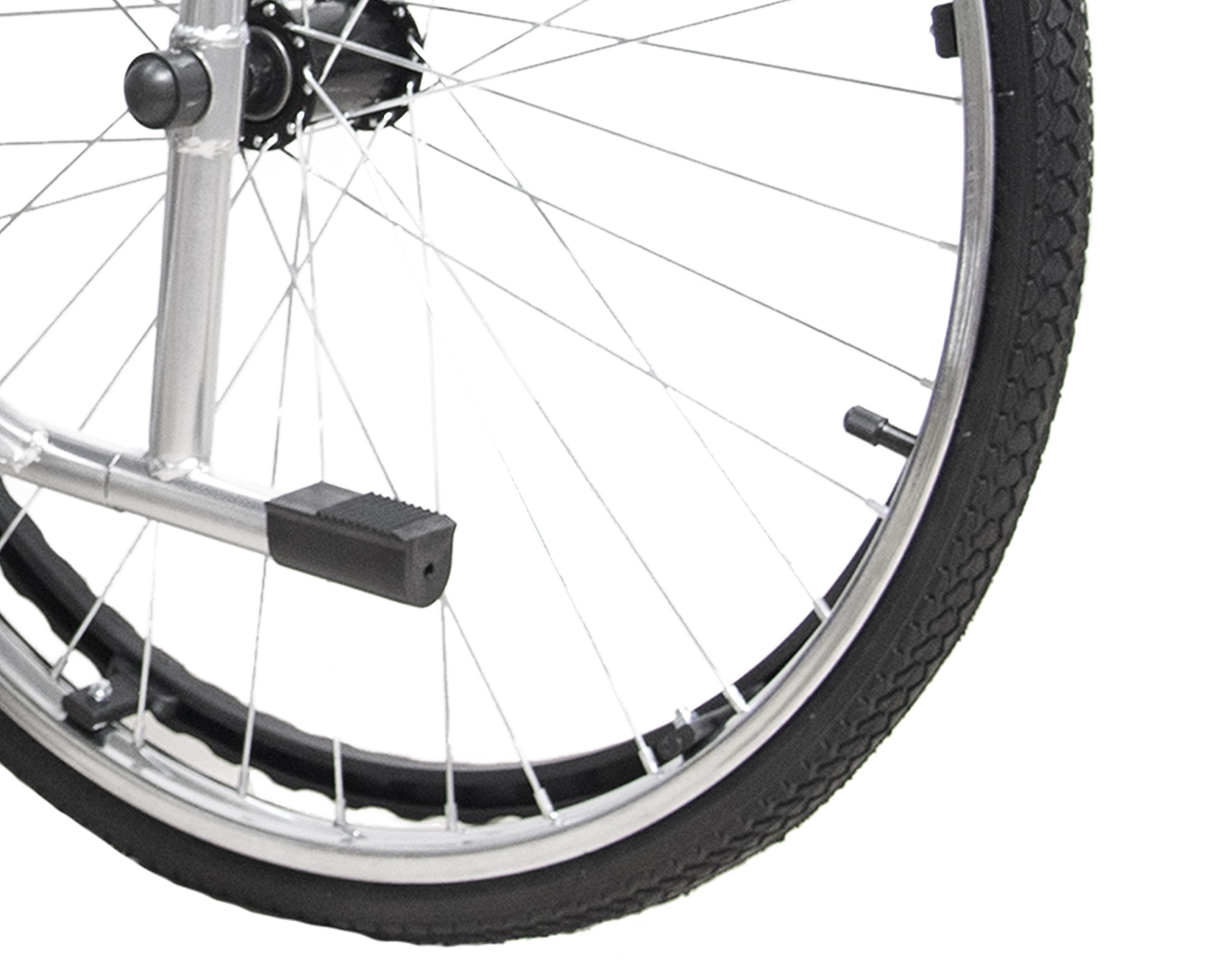 Sedia a Rotelle Pieghevole Leggera ad Autospinta, Carrozzina per Disabili ed Anziani con Braccioli e Poggiapiedi Estraibili, Cintura di Sicurezza, 85 x 69 x 91 cm Colore Nero e Argento