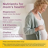 Vista 3 de Nature Made Prenatal Vitamin Softgels + Choline Capsules, Folic Acid + DHA + Choline, 60 Prenatal Vitamins for Women, 60 Choline Supplements