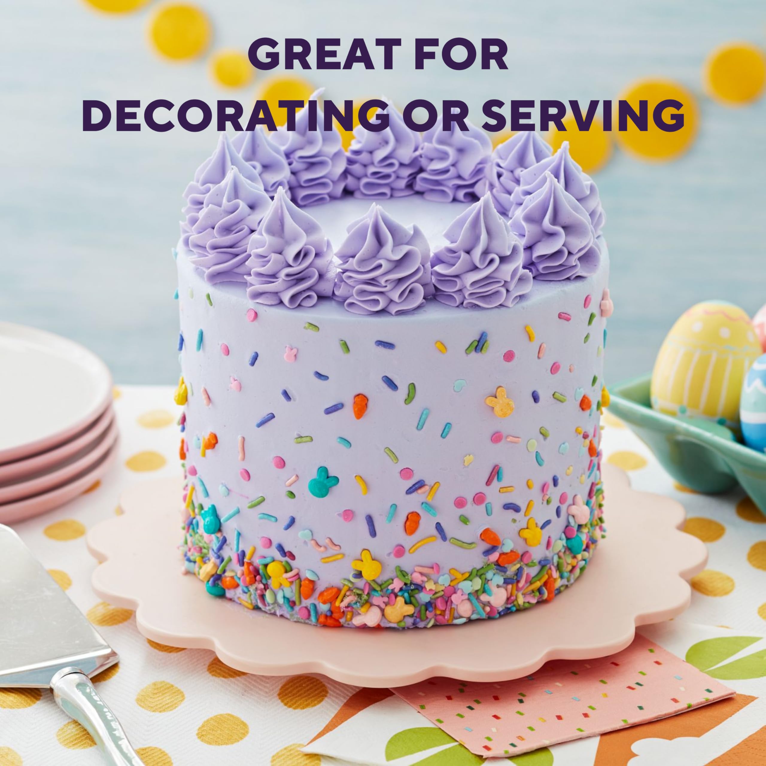 10pcs White Cake Boards-6 Inch Round Disposable Cake