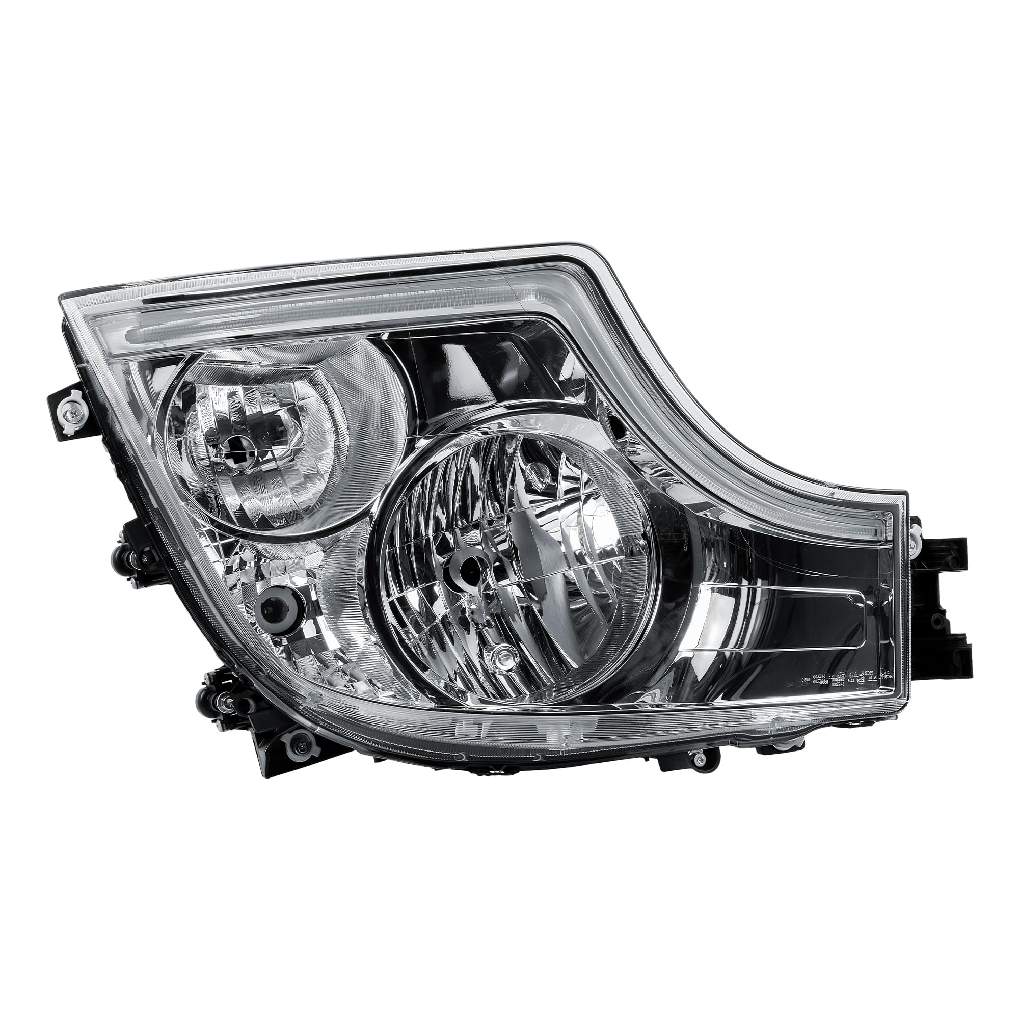 LONGLING Ersatz 24V Rechts Scheinwerfer elektrische Einstellung mit Led Tagfahrlicht für Mercedes Lkw Actros MP5