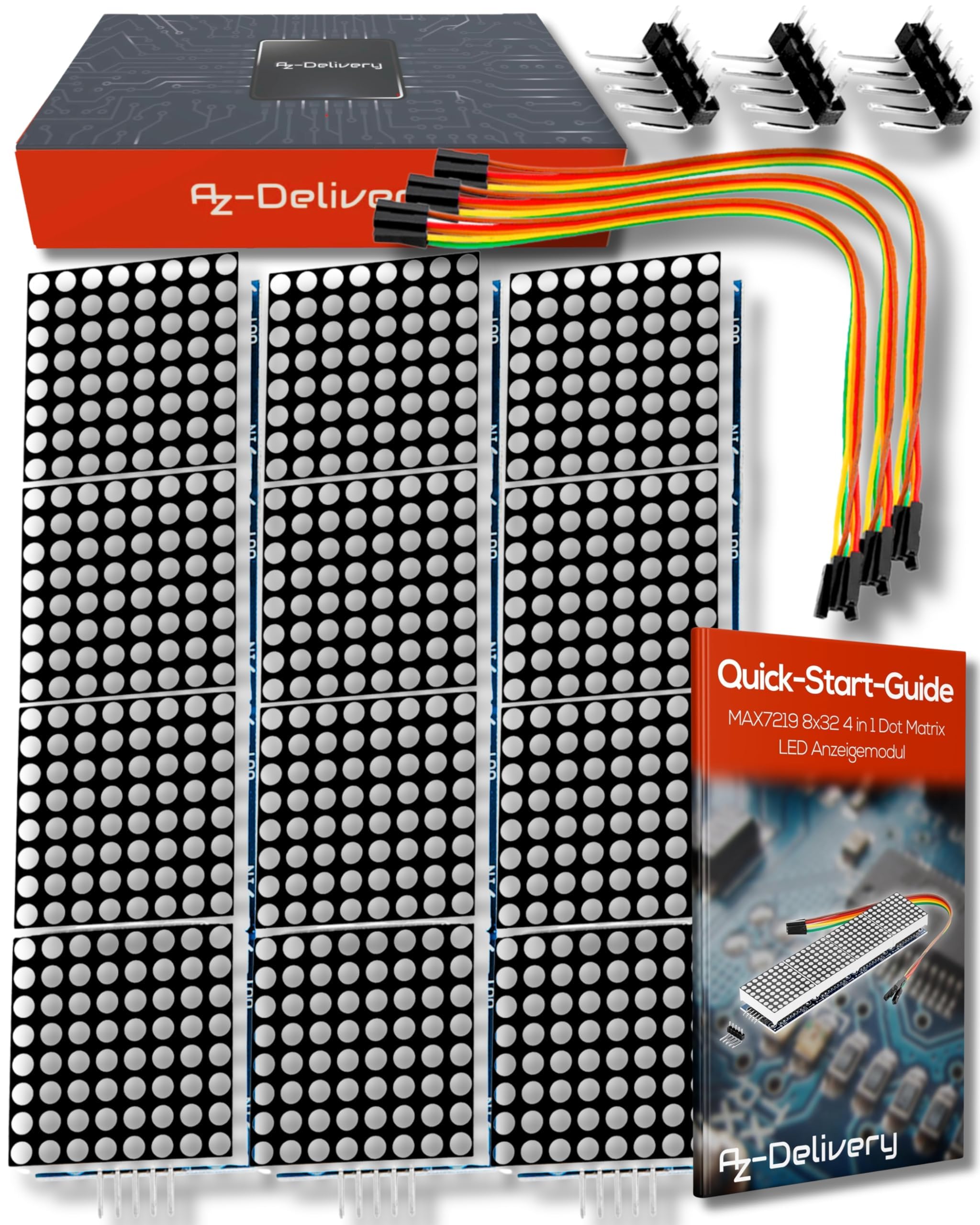 Module D'affichage LED 4 En 1 Pour Arduino, Microcontrôleur à Cathode