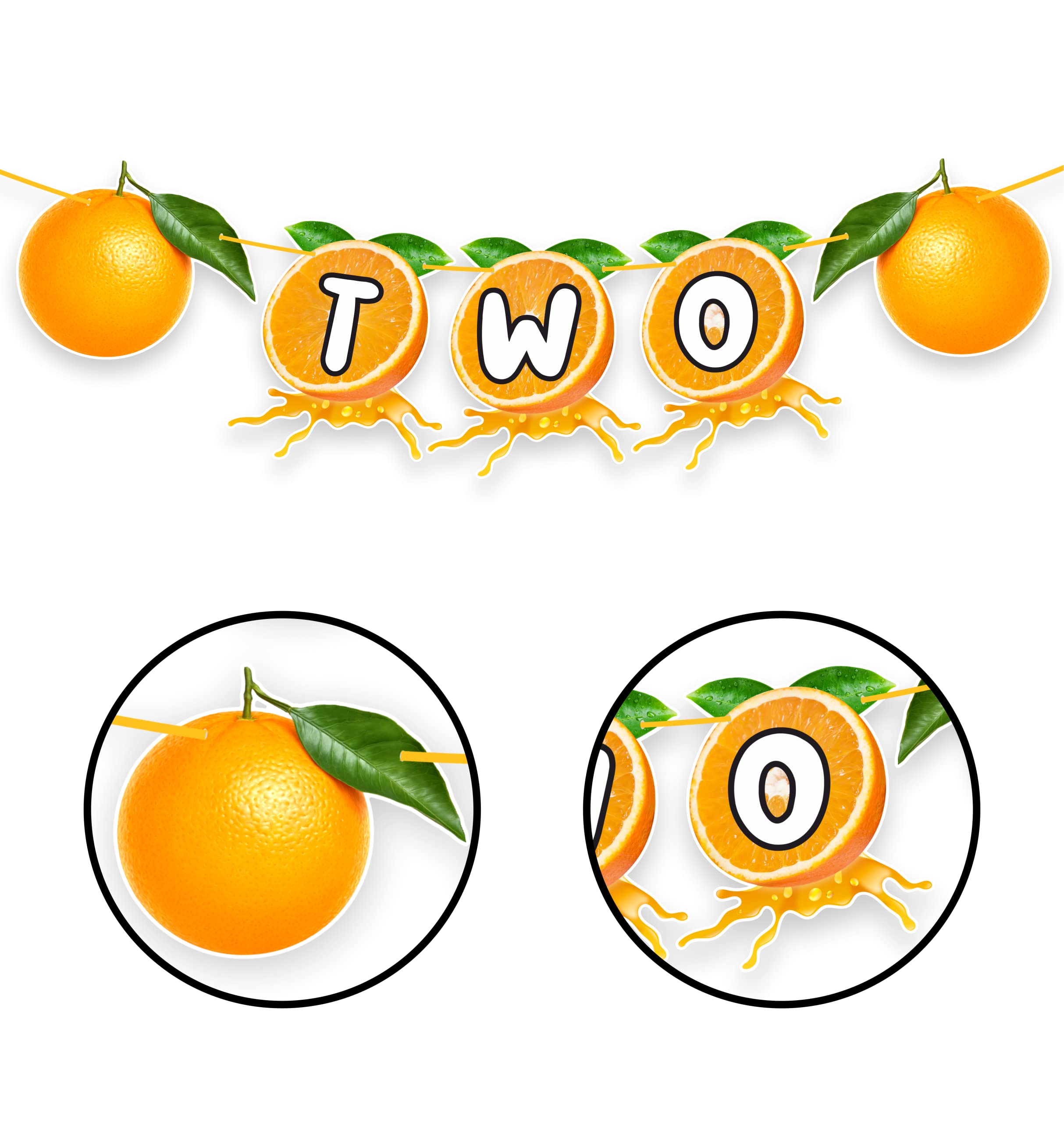 Seyal® Orange Two Banner, Small - Image 2