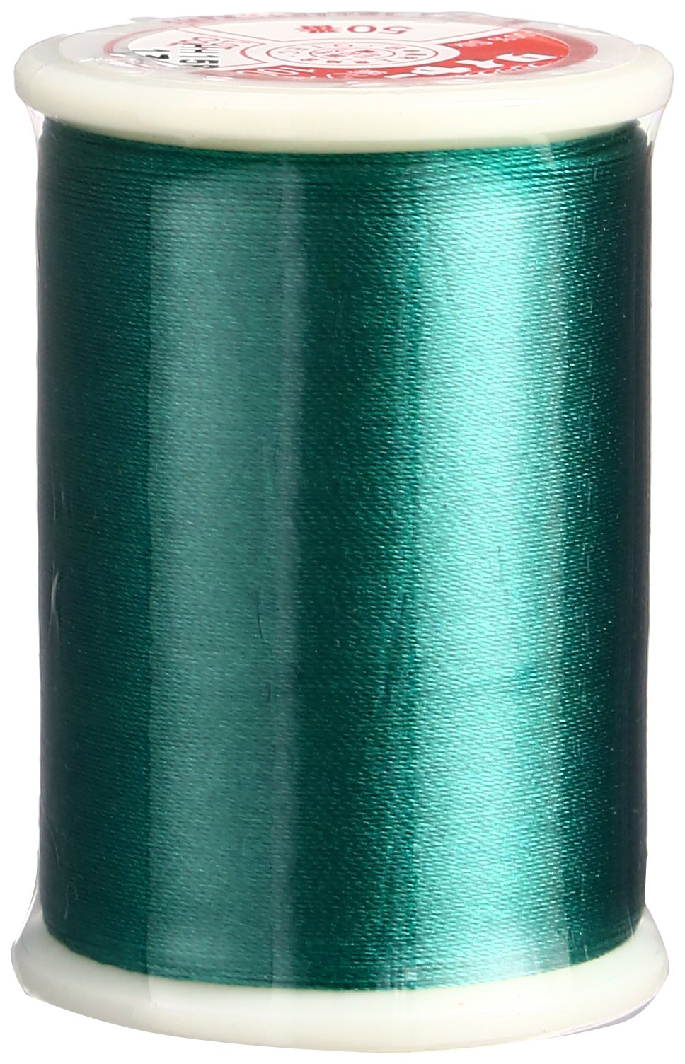 Superior Threads Tire Silk #50 3-Ply 50-Weight High Sheen Silk Embroidery Quilting Sewing Thread - 109 Yard Spool (#139 Peacock Green)