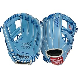 Rawlings | Select Pro Lite Series BO BICHETTE Youth Baseball Glove | 11.5 | Right Hand Throw | Columbia Blue/Royal
