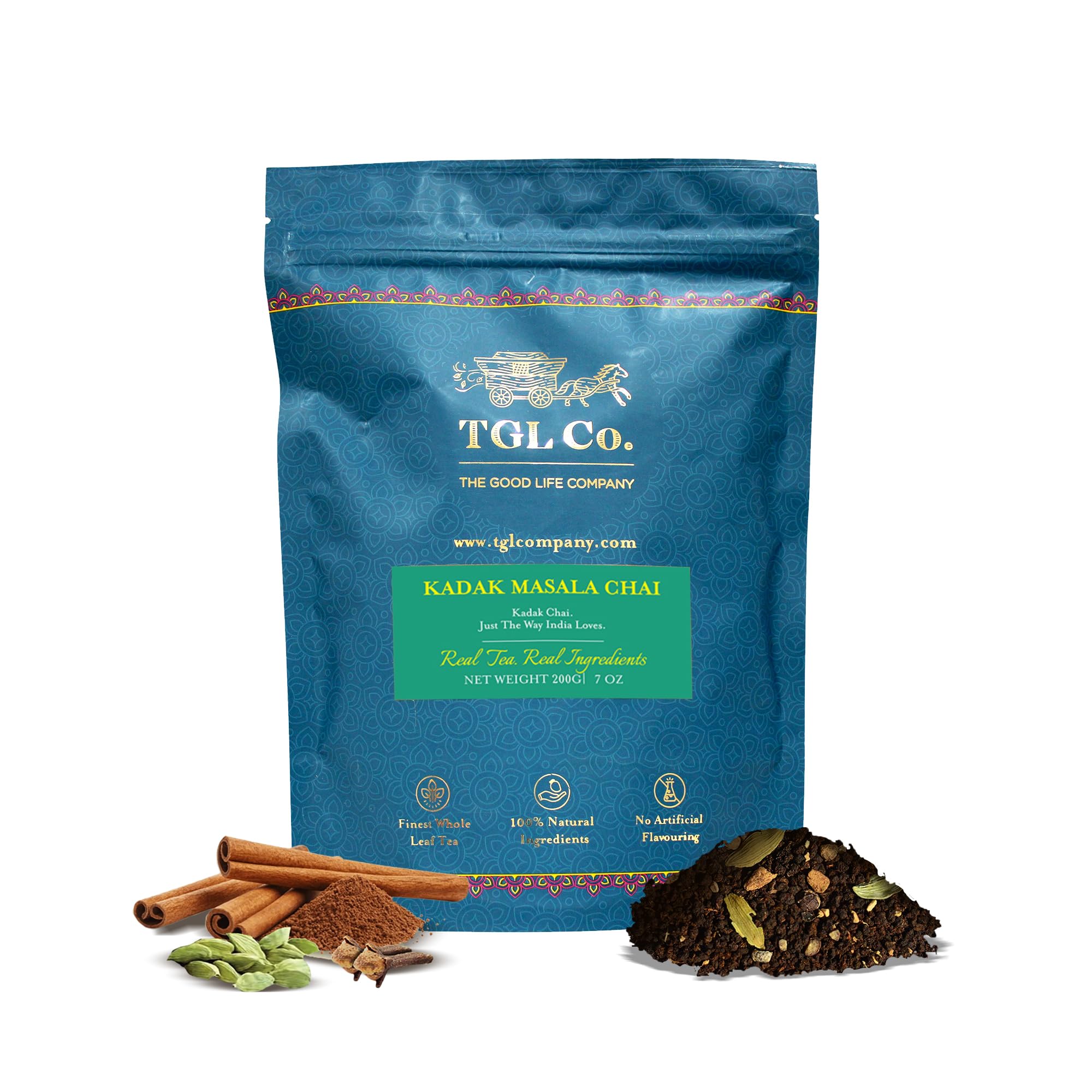 See full amazon price history chart for TGL Co. Kadak Masala Chai Loose Leaf Tea 200 Gm | Boost Immune System | Anti Inflammatory & Anti Bacterial Prosperities | Rich Taste | Improves Digestion TGL Co. Kadak Masala Chai Loose Leaf Tea 200 Gm | Boost Immune System | Anti Inflammatory & Anti Bacterial Prosperities | Rich Taste | Improves Digestion (B08VT9DP4J) Amazon Price History, Amazon Price Tracker