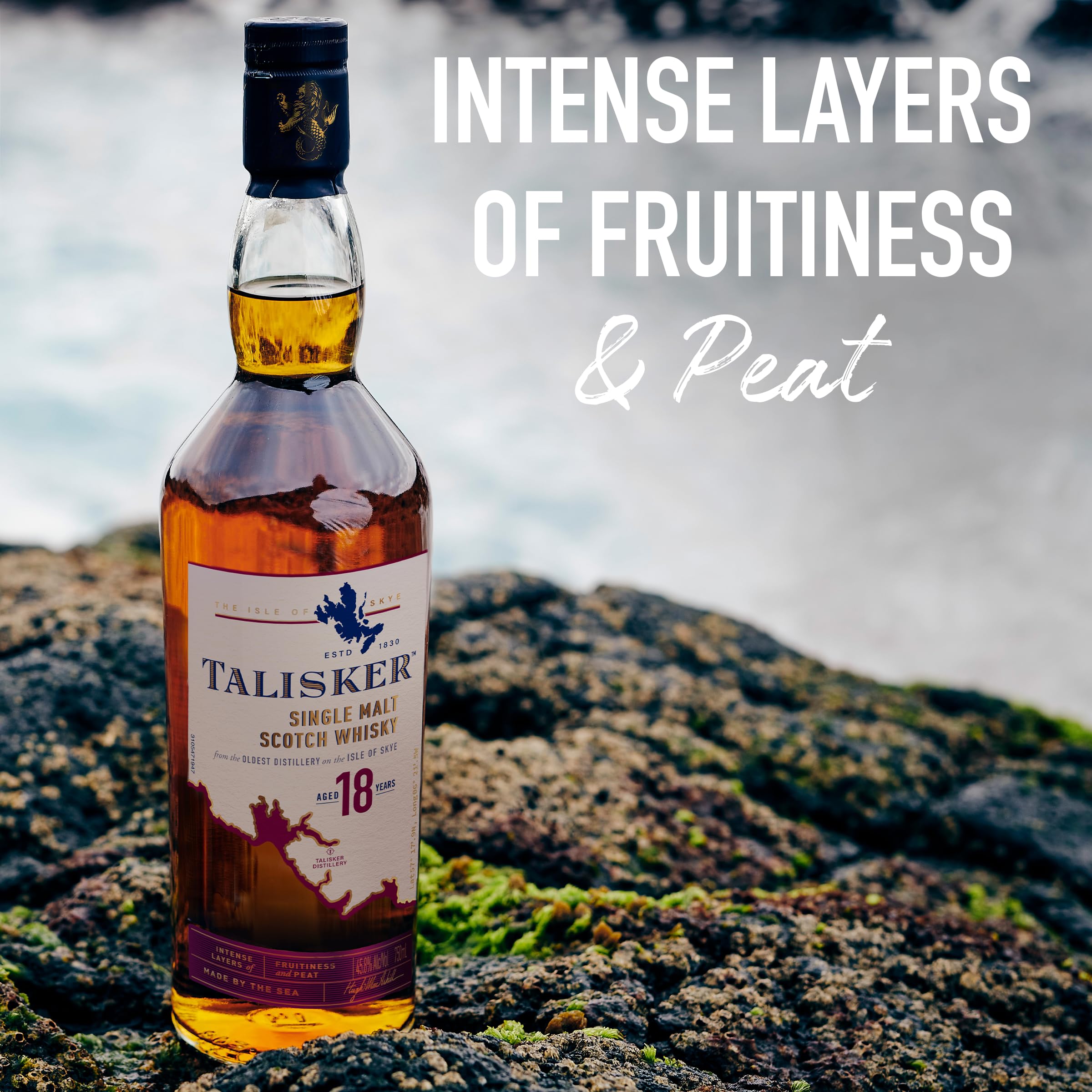 Talisker 18 Year Old Single Malt Scotch Whisky | 45.8% vol | 70cl