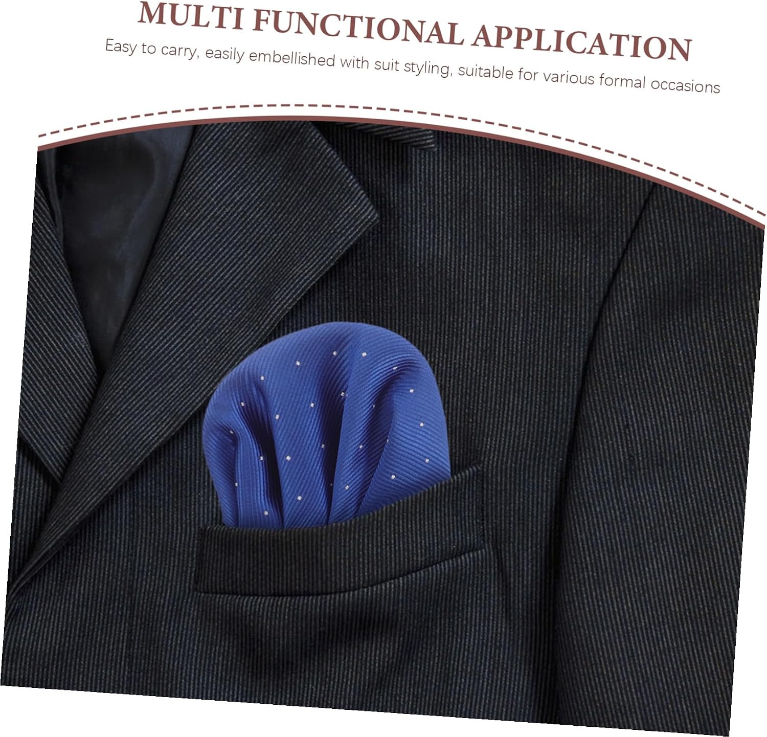 Unomor 3pcs Prefolded Men S Pocket Squares Classic Solid Color Suit Handkerchiefs for Wedding Business Parties Soft Fabric with Wrinkle-resistant Texture Easy Insert Design for Elegant
