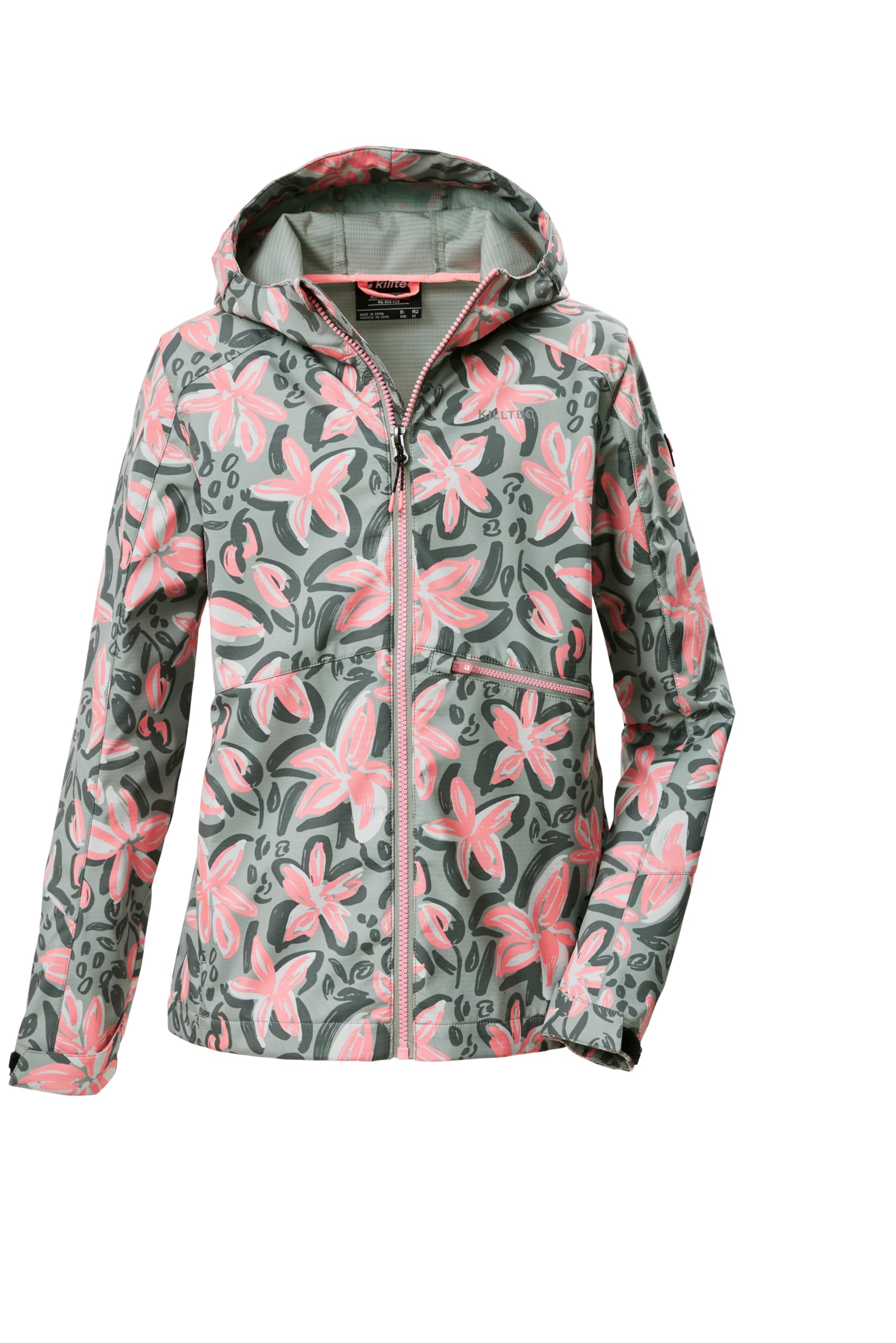 Killtec Mädchen Softshelljacke Outdoorjacke mit Kapuze