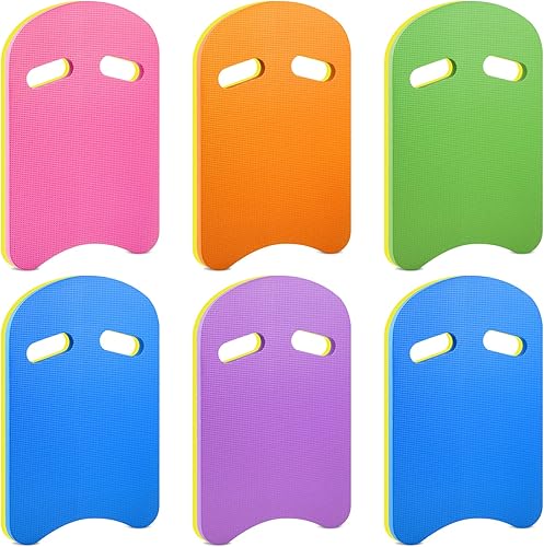 Miniatura 10 de Kickboard Natación Entrenamiento Kick Board U Design Summer Aid Float Equipment EVA Foam con mango de agujero integrado para accesorios de piscina