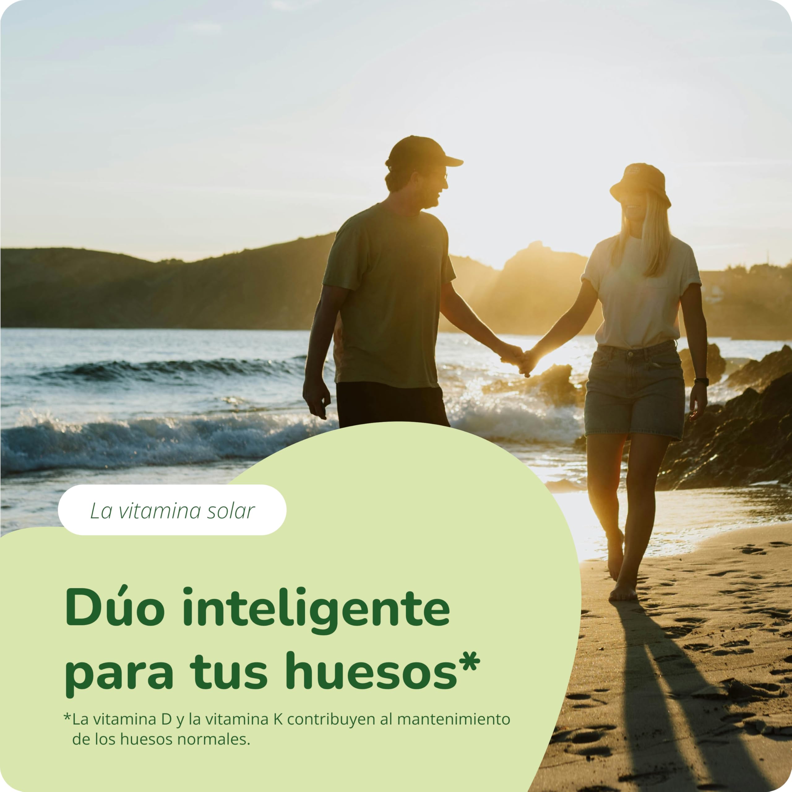 Vitamina D3 y K2 | Perfecta Dosis – Probado en Laboratorio | MK7 >99% All-Trans | Calcio, Sistema Inmune y Resistencia | 100% Vegano & Sin Aditivos | Para 4 meses | Vegavero