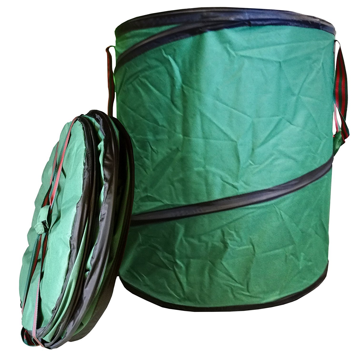 5X Gartenabfalltonne Pop Up Faltbarer Gartensack 160 Liter Laubsack Maxi Set aus stabilen Oxford Nylon bis 50 Kilo