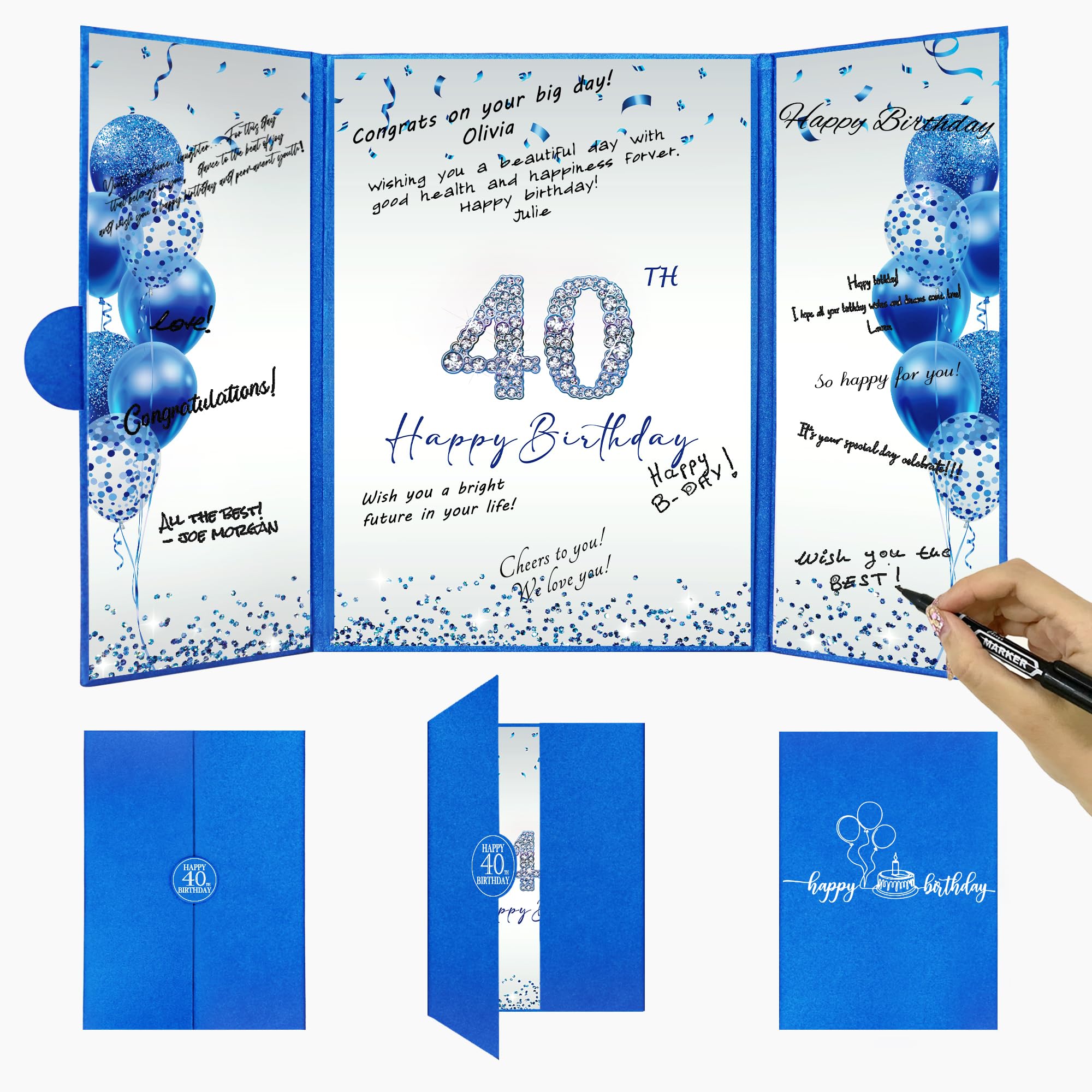 DARUNAXY Black Gold Workiversary Party Decorations Kit - 31-Piece Office  Anniversary Banner, Balloons \u0026 Cake Toppers, image size:2000x2000