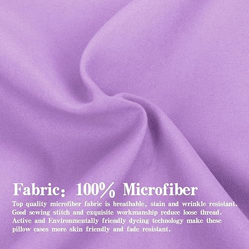 Miniatura 3 de NTBAY Juego de 2 fundas de almohada con cremallera para niños pequeños, 100% microfibra cepillada de 13 x 18 pulgadas, súper suaves y acogedoras