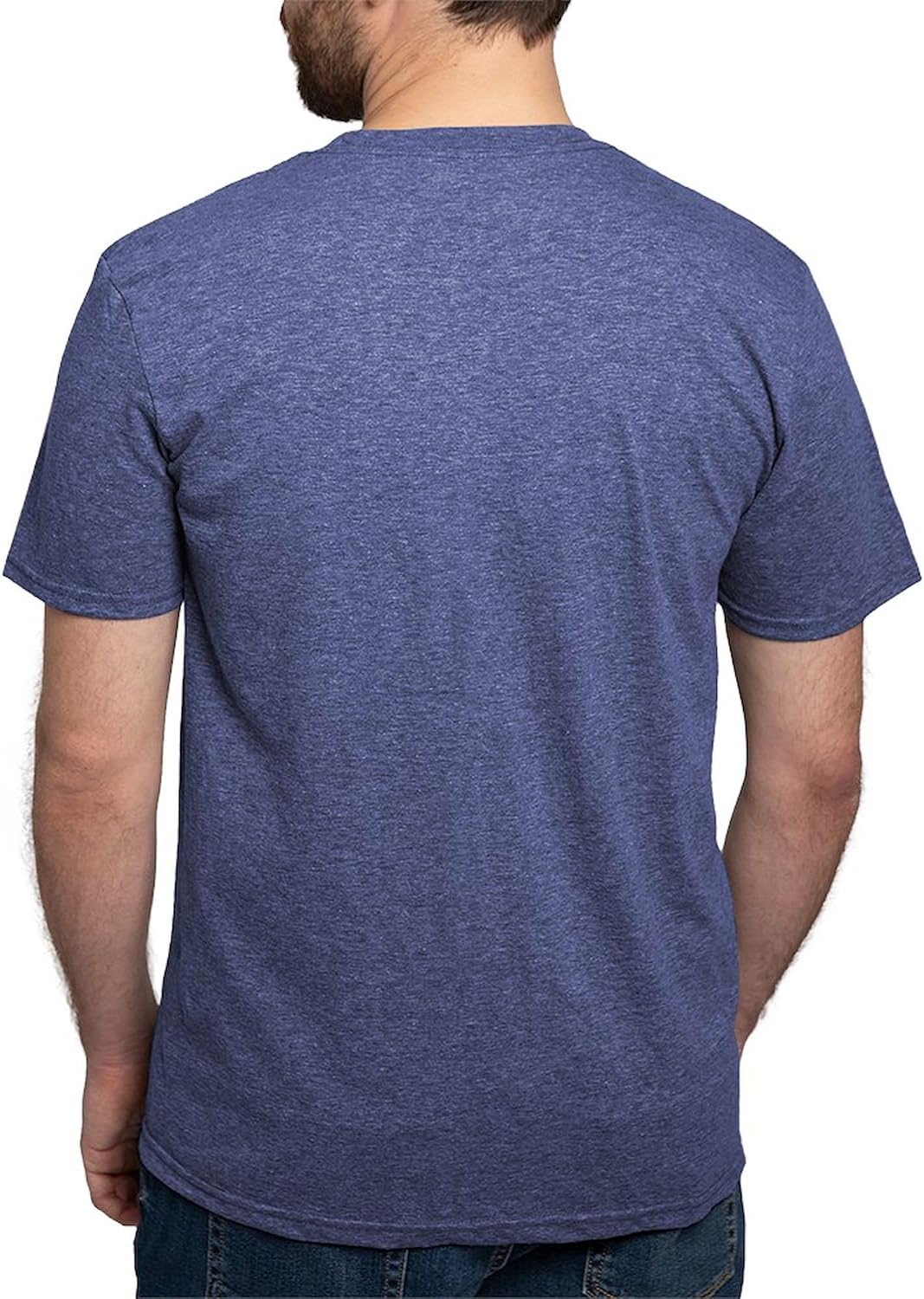 CafePress Proud Army Veteran White and Gold T Shirt Men's Deluxe Tri-Blend Shirt