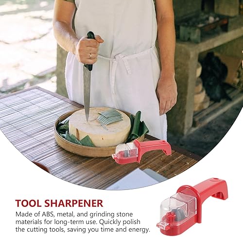 Miniatura 5 de Casa Afilador de cuchillos Herramienta de jardín Afilador de cuchillas Afilador de cuchillos y tijeras de chef Afilador de afilado Afilado Cuchillos