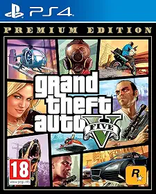 Grand Theft Auto V - Premium Online Edition (PS4)