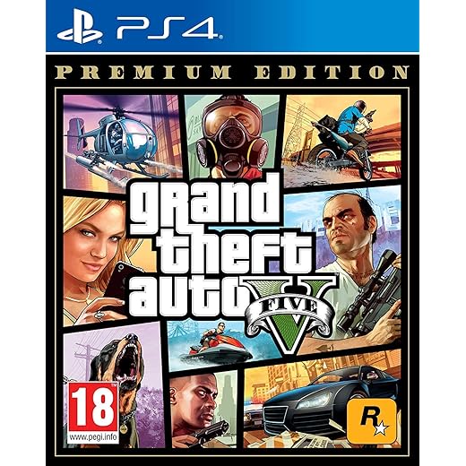 Grand Theft Auto V - Premium Online Edition (PS4)