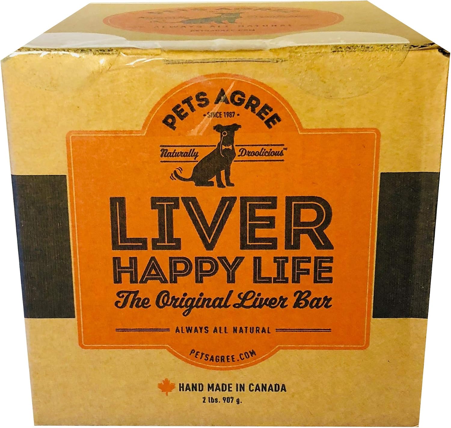 Pets Agree Liver Dog Biscuits Large