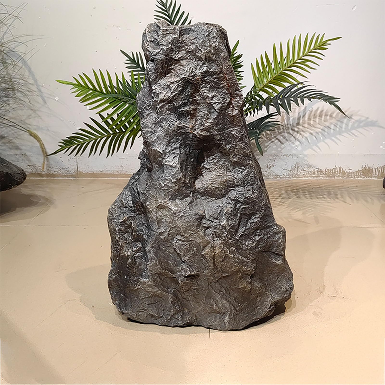 Rocas de imitación ligeras para decoración de paisajes, rocas artificiales de espuma de poliuretano para jardín, acuario, fotografía