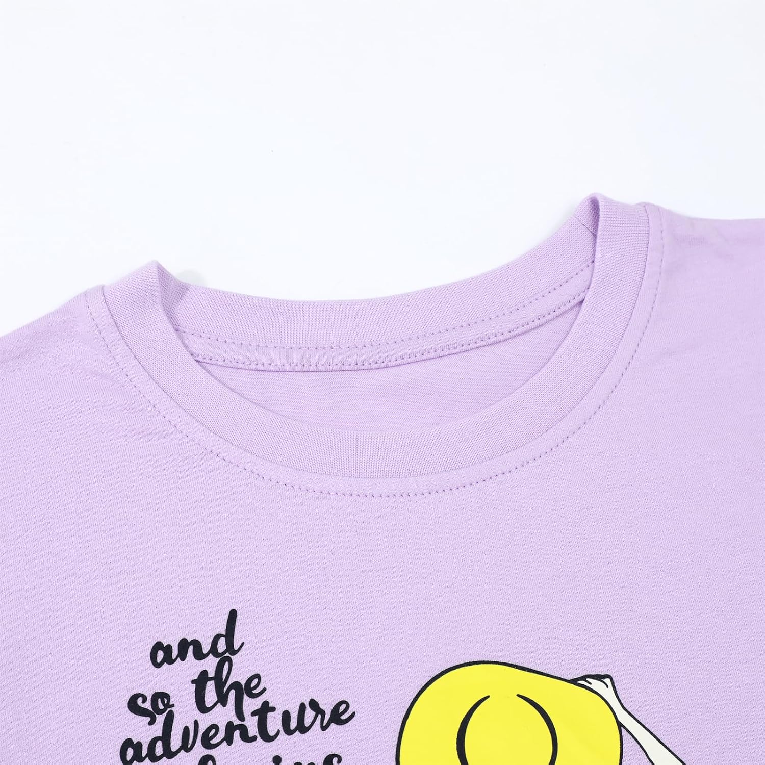 HILEELANG Girl T-Shirts Short Sleeve Graphic Tees Cotton Casual Summer Tops Shirts 3 Packs - Image 8