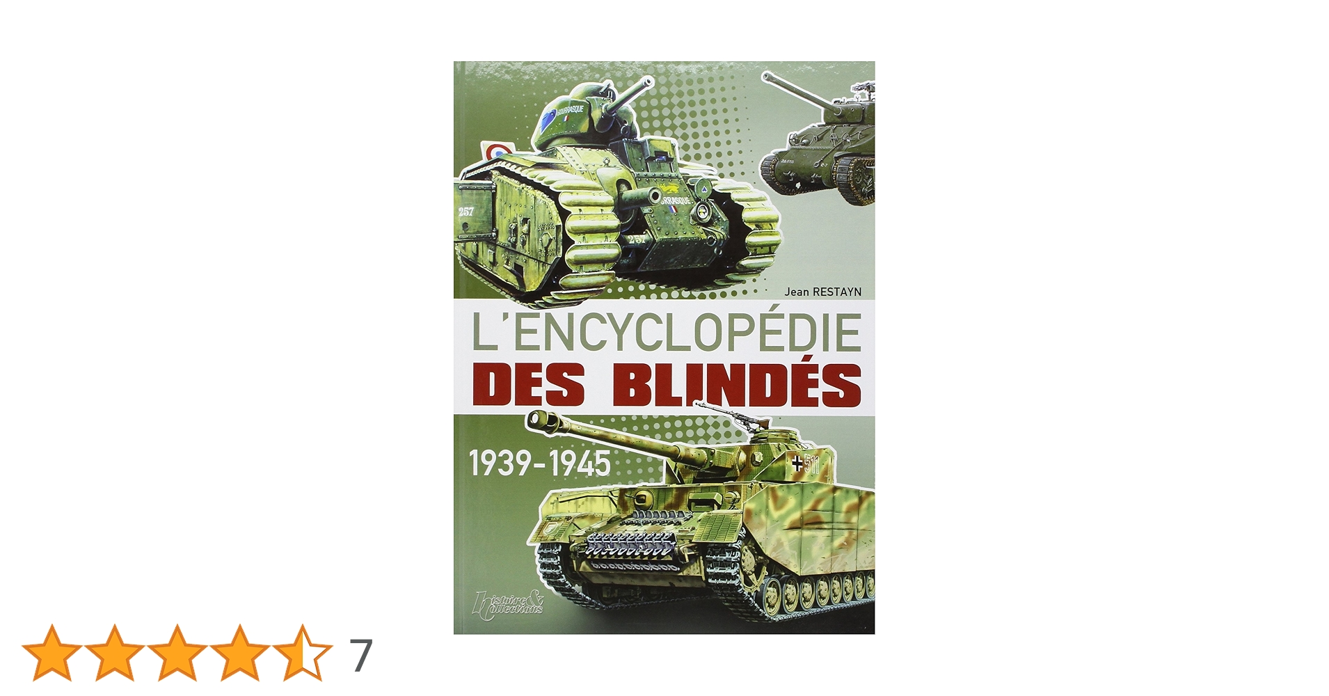 Amazon.fr - Encyclopédie des blindés: Tome 1, Les chars