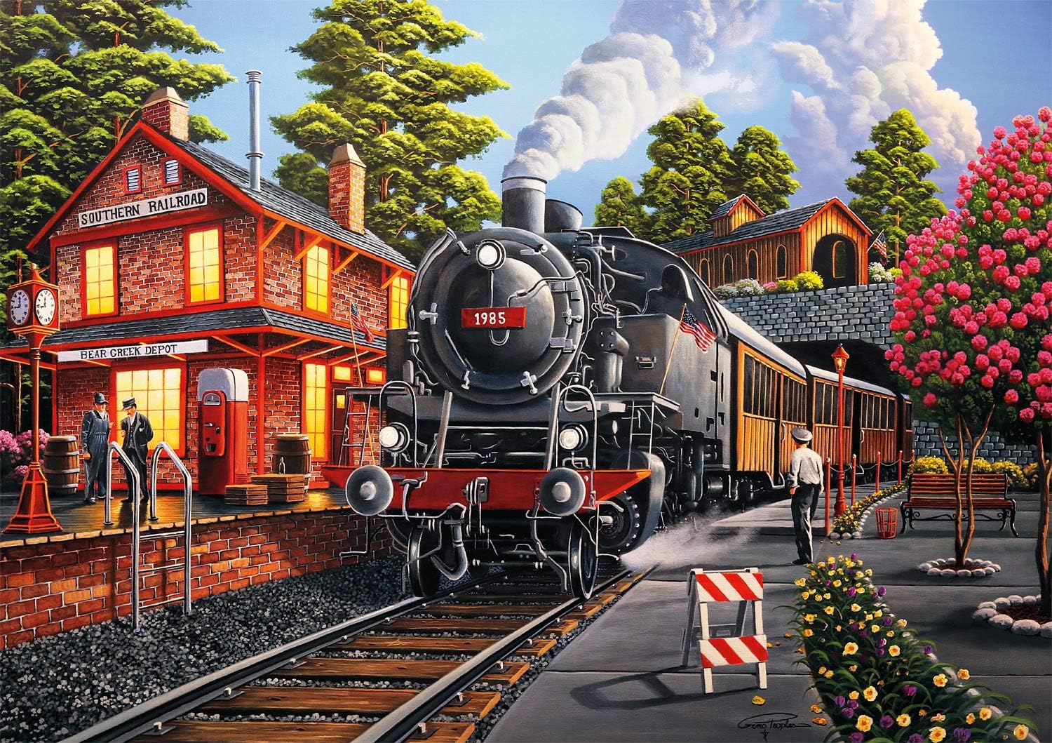 Buffalo Games - Bear Creek Depot - 500 Piece Jigsaw Puzzle