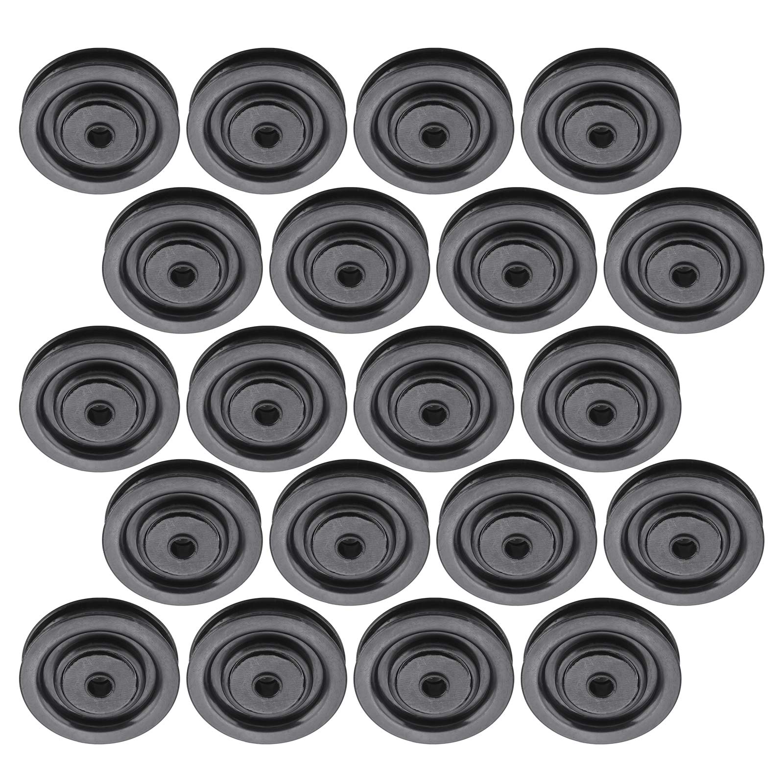 Bearing Pulley Wheel, Waterproof Long Service Life Nylon Pulley for Sports Equipment, for Fitness Clubs Home Fitness(90mm)'$