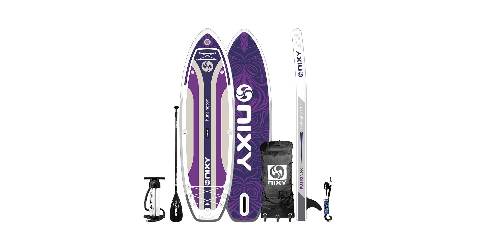 Amazon.com : NIXY Huntington Paddle Board Compact Inflatable SUP 9