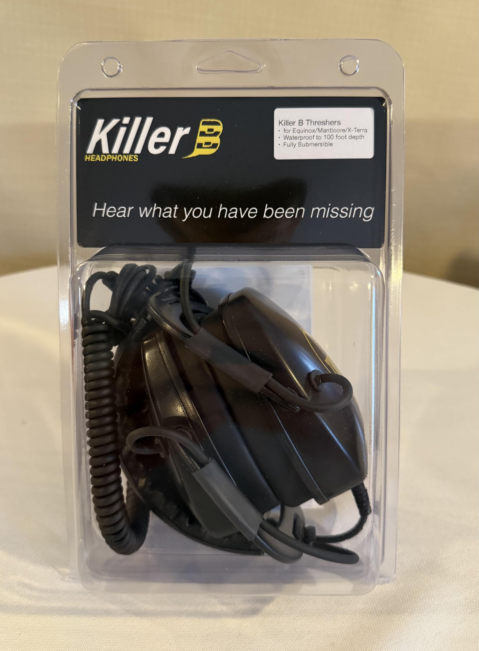 Amazon.com: Killer B Headphones Thresher Waterproof Headphones for