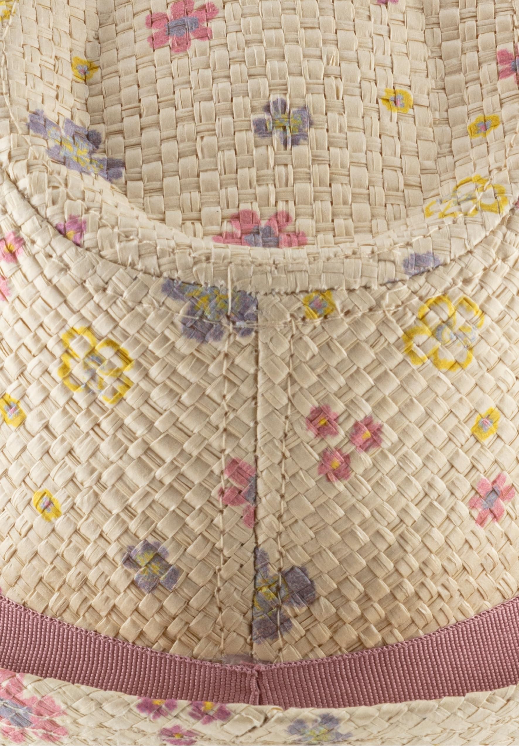 Sterntaler Kinder Strohhut Bedruckt mit Blumen Cappello Bambine e Ragazze
