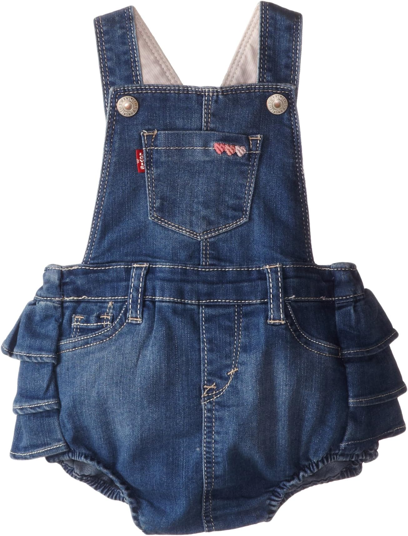 Levi's Baby Girls' Dora Denim Romper