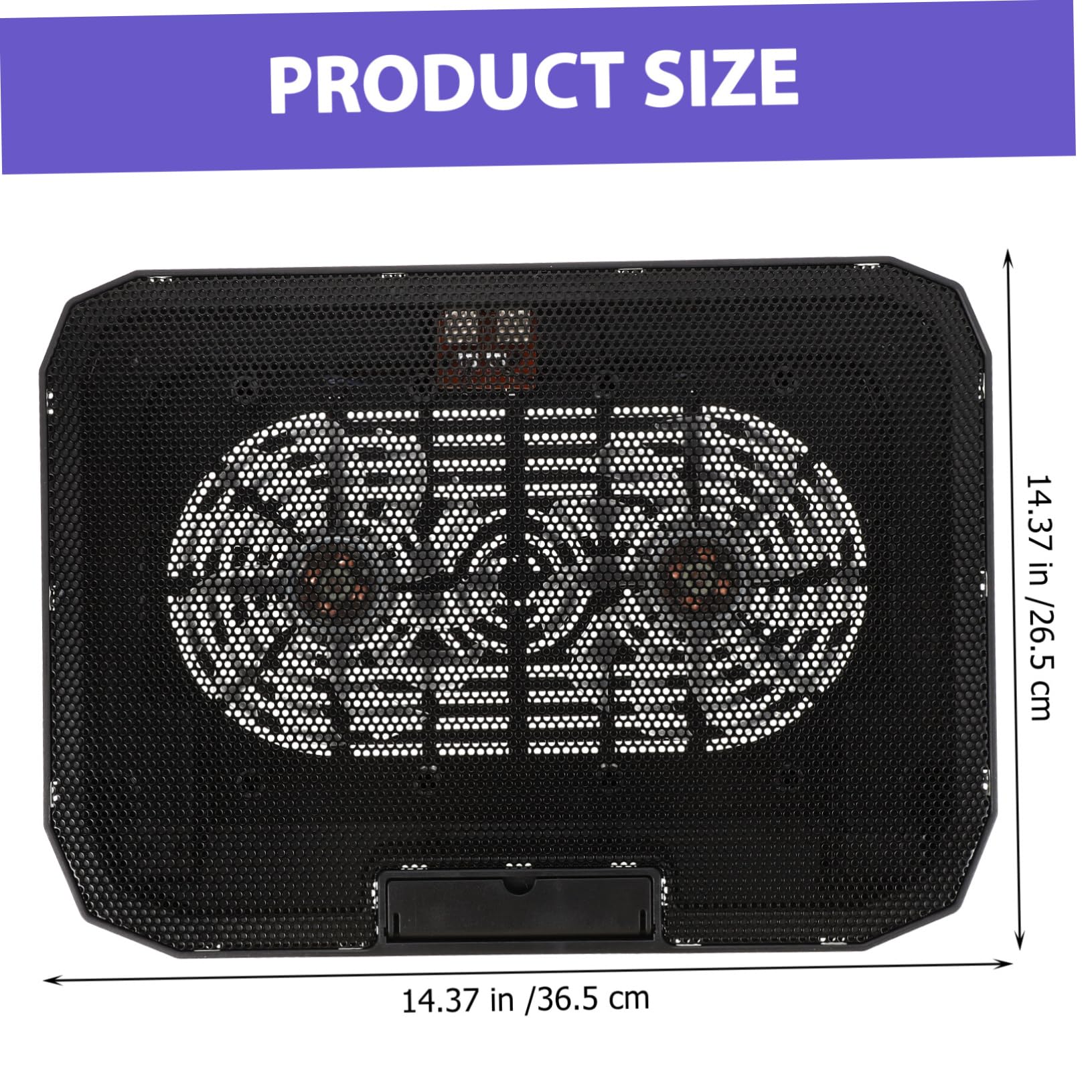SHINEOFI Refroidisseur pour Ordinateur Portable Support De Dissipation Thermique Ventilateur Extraction De Radiateur Support pour Ordinateur Portable Refroidisseur Robuste pour