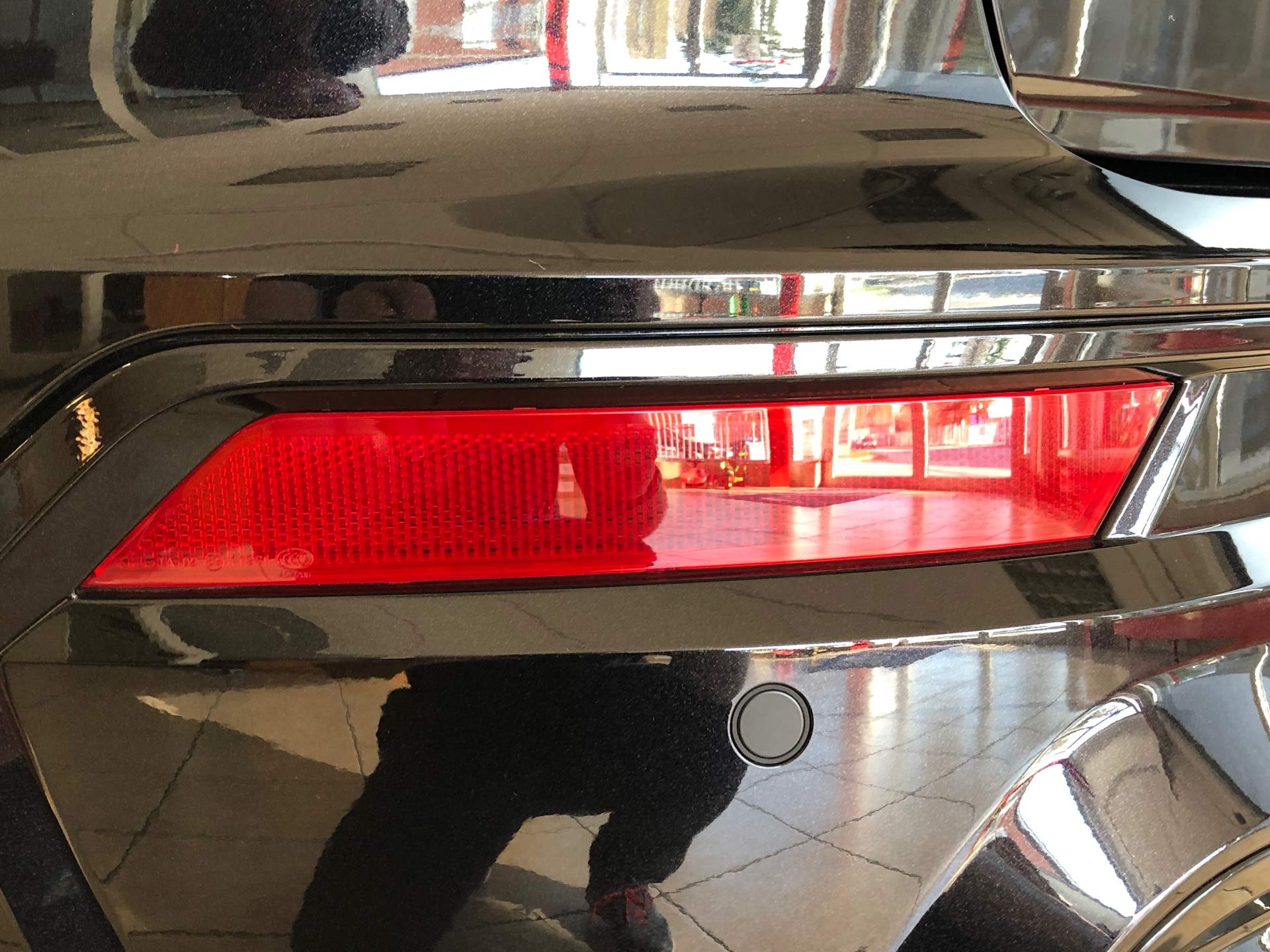 Original Seat Ateca Cupra reflector reflector ojo de gato trasero izquierdo