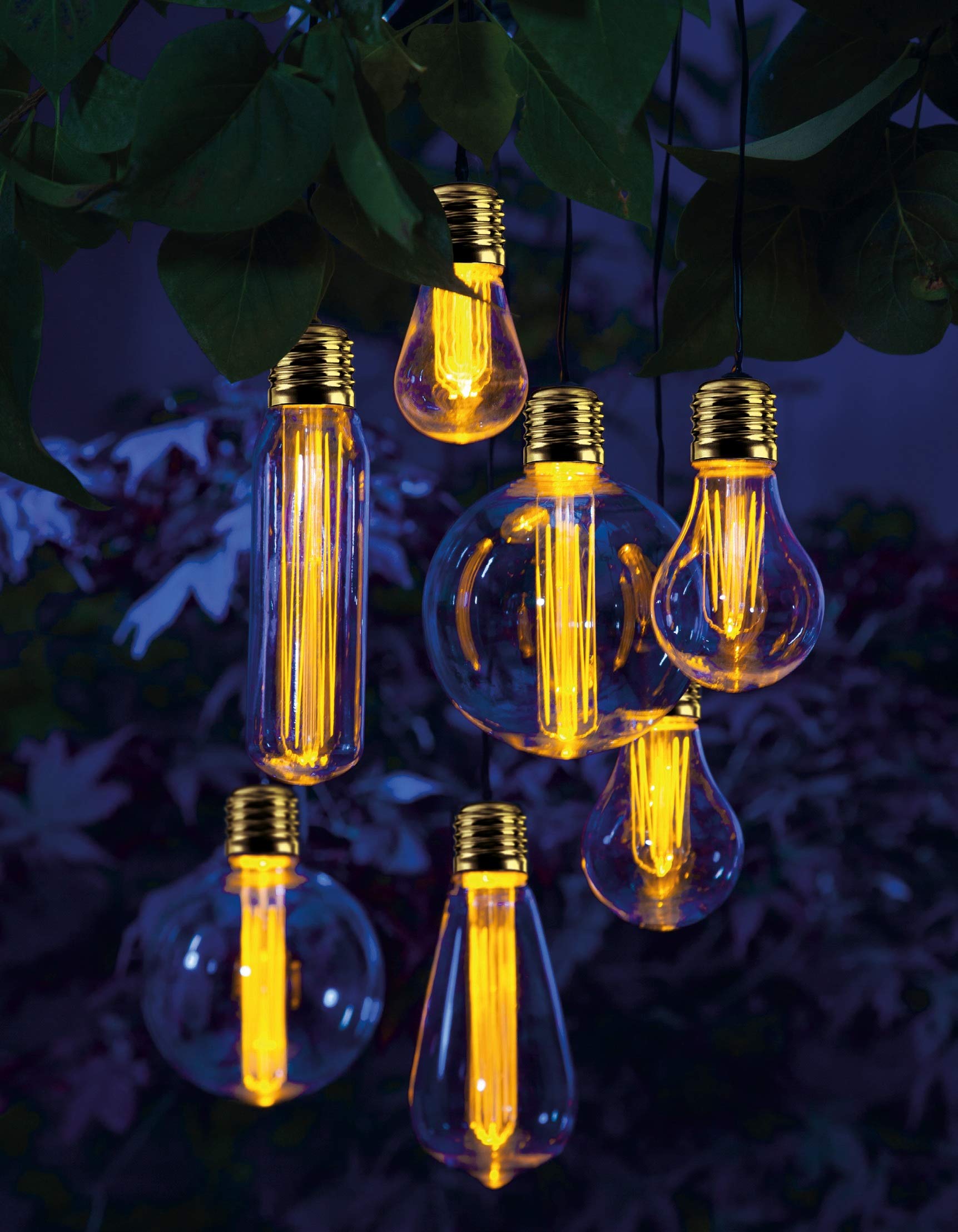 Noma Solar Bulb String Of 7 Amber Bulb L Buy Online In Gambia At Desertcart