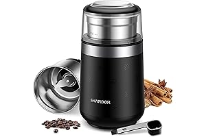 KRUPS Silent Vortex Coffee Grinder: Quietly Grind Your Beans to Perfection