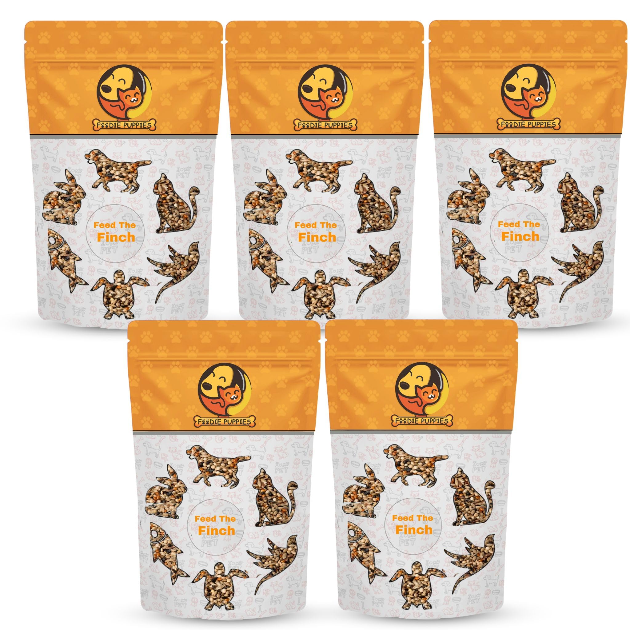 Foodie Puppies Bird Food for Finches, Sparrow, Pigeon & All Wild Birds - (5Kg, Pouch) | Natural & Healthy Premium Mix Seeds, Yellow Proso, Pearl, Niger, Foxtail, Golden Foxtail, Browntop (B0C9SVXWNT) Amazon Price History, Amazon Price Tracker