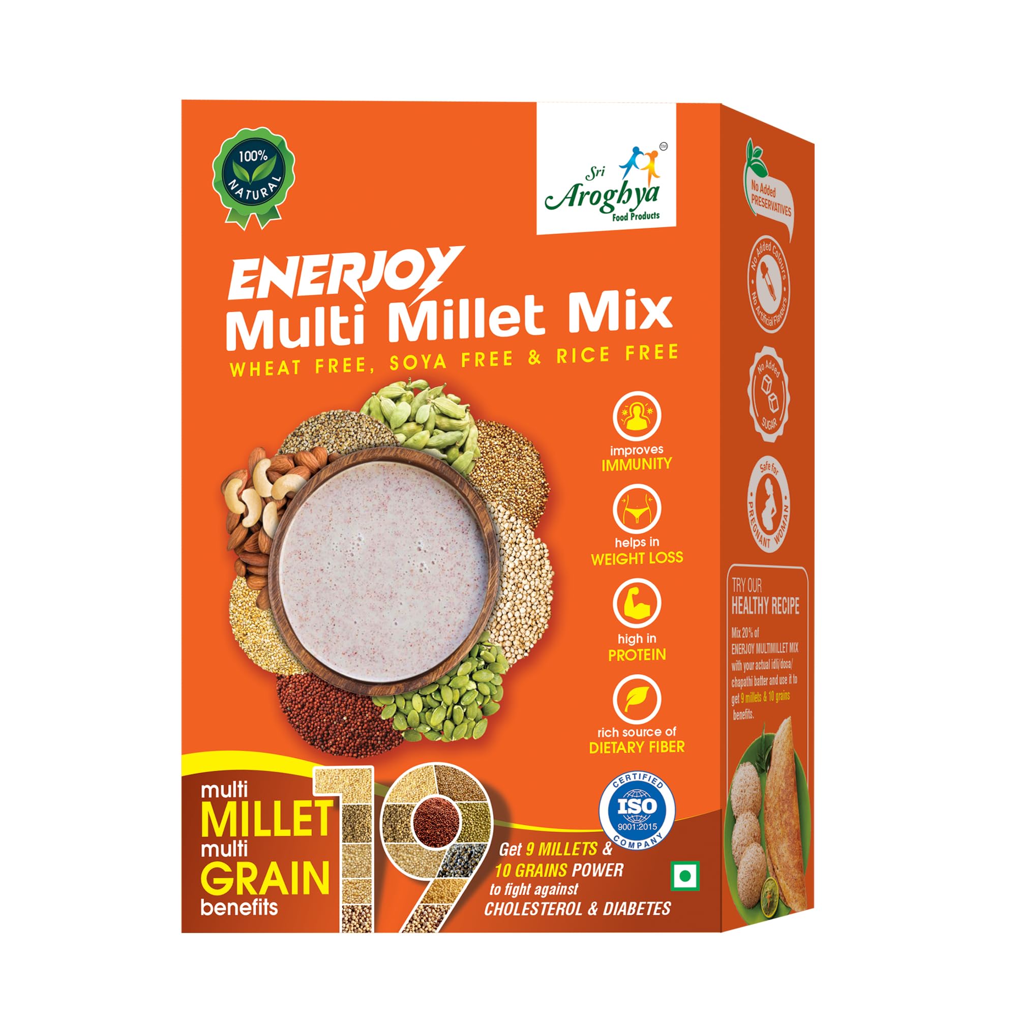 Sri Aroghya Enerjoy Multimillet Mix 400g (B0B1HXLGJ8) Amazon Price History, Amazon Price Tracker