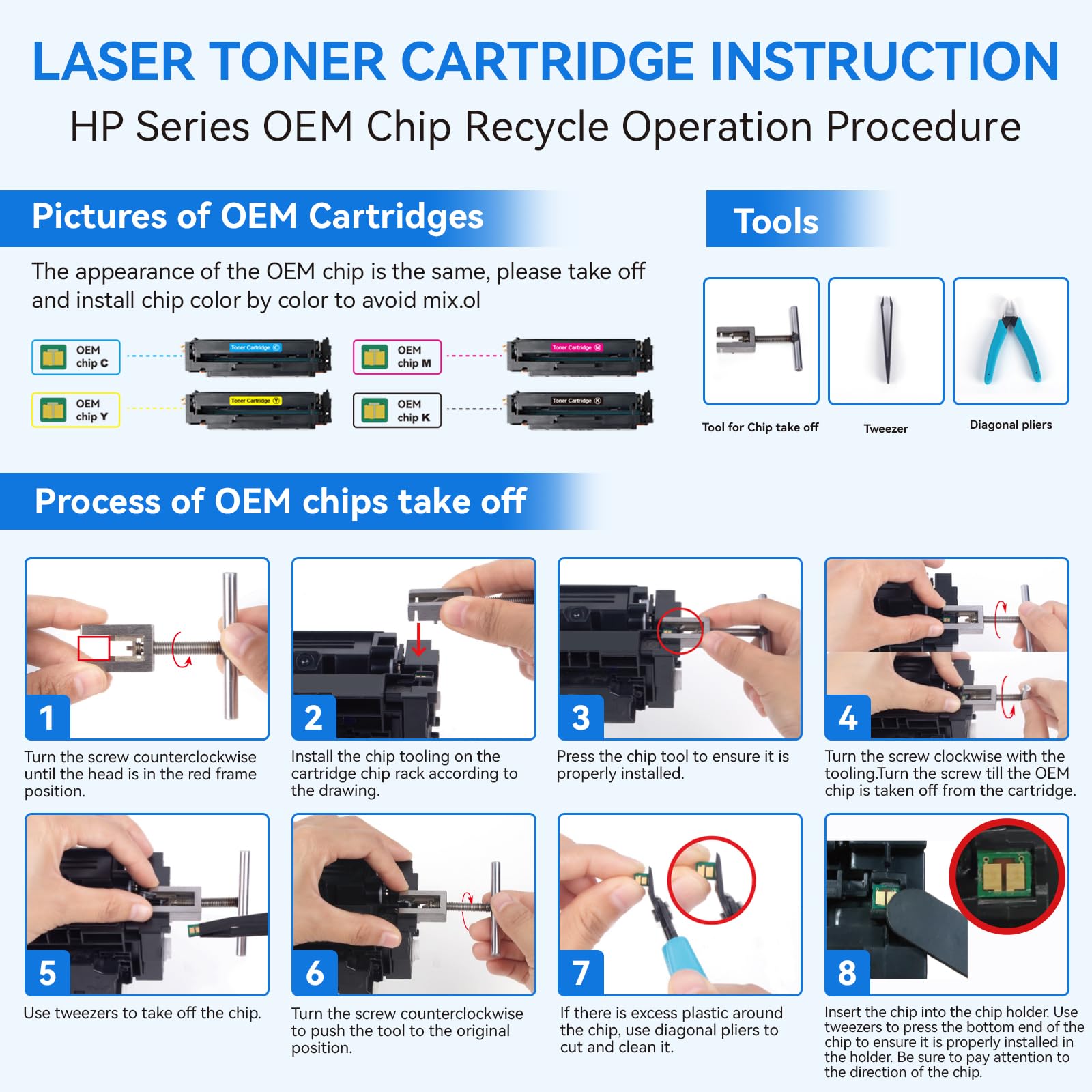 MYCARTRIDGE Ersatz für HP 219X Toner für 219A 219X für HP Color LaserJet Pro MFP 3302FDWG Toner für MFP 3302SDWG 3302FDNG Toner für W2190X W2191X W2192X W2193X(4 Pack)